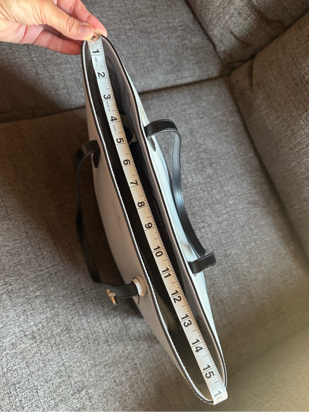 kate spade White and Black Tote Bag - Picture 9 of 10
